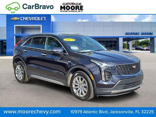 Galactic Gray Metallic 2023 Cadillac XT4 Premium Luxury