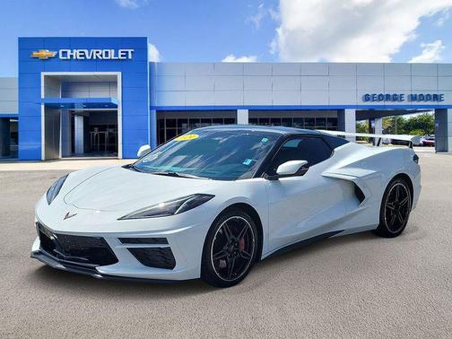 Arctic White 2024 Chevrolet Corvette Stingray w/3LT