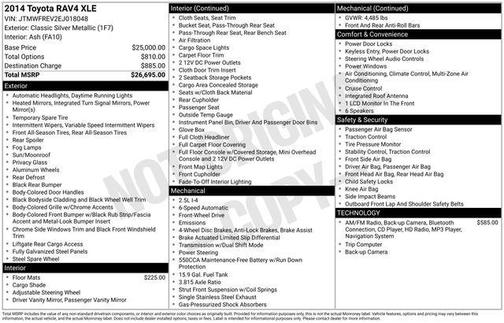 2014 Toyota RAV4 XLE