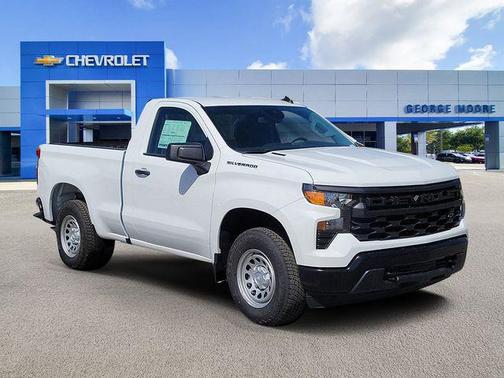 Summit White 2026 Chevrolet Silverado 1500 WT