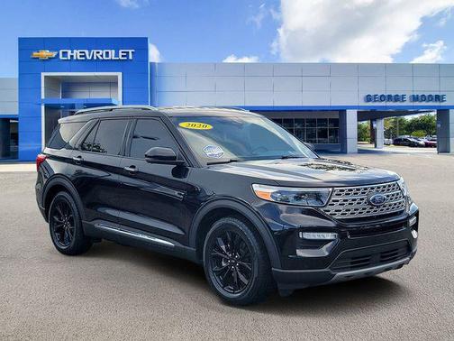 Agate Black Metallic 2020 Ford Explorer Limited