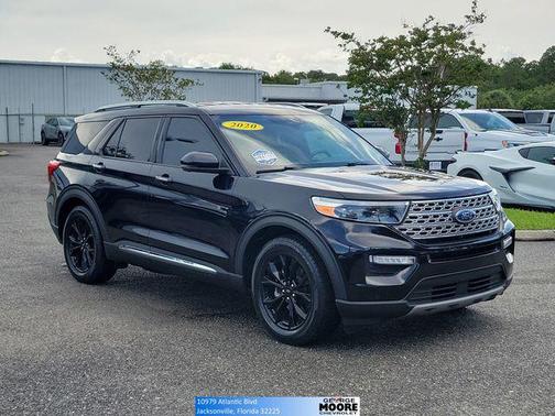 Agate Black Metallic 2020 Ford Explorer Limited