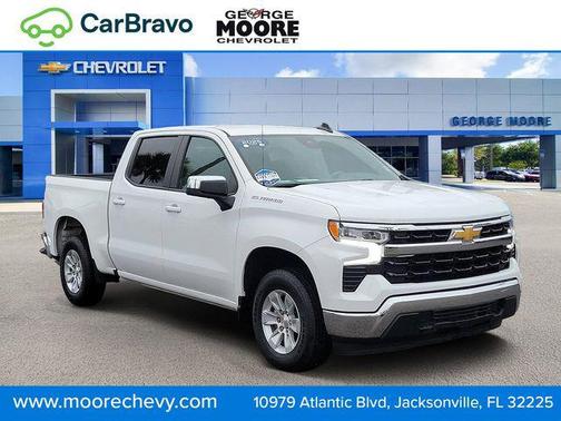 Summit White 2025 Chevrolet Silverado 1500 LT