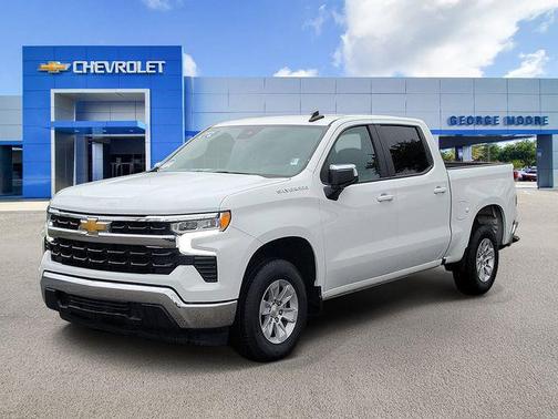 Summit White 2025 Chevrolet Silverado 1500 LT