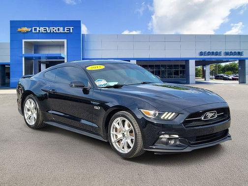 Black 2015 Ford Mustang GT Premium