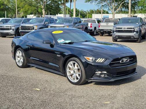 Black 2015 Ford Mustang GT Premium