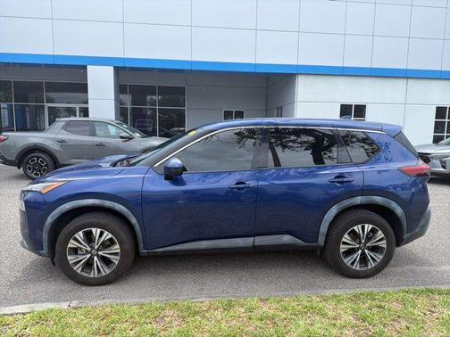 Caspian Blue Metallic 2021 Nissan Rogue SV