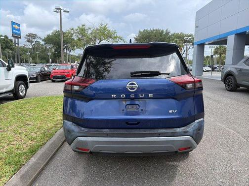 Caspian Blue Metallic 2021 Nissan Rogue SV
