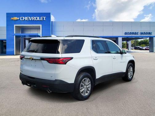 Summit White 2023 Chevrolet Traverse LT Leather