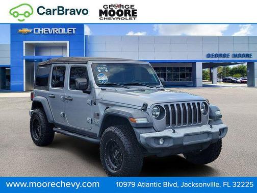 Billet Silver Metallic Clearcoat 2020 Jeep Wrangler Unlimited Sport