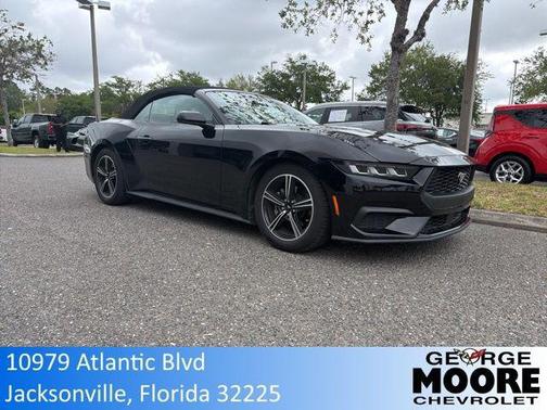 Shadow Black 2024 Ford Mustang EcoBoost Premium