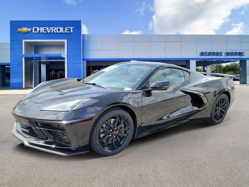 Black 2026 Chevrolet Corvette Stingray w/1LT
