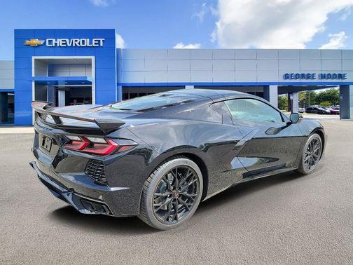 Black 2026 Chevrolet Corvette Stingray w/1LT