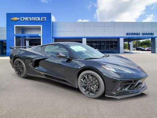 Black 2026 Chevrolet Corvette Stingray w/1LT