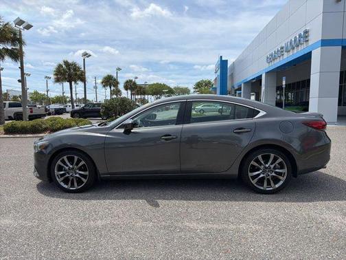 Machine Gray Metallic 2017 Mazda Mazda6 Grand Touring