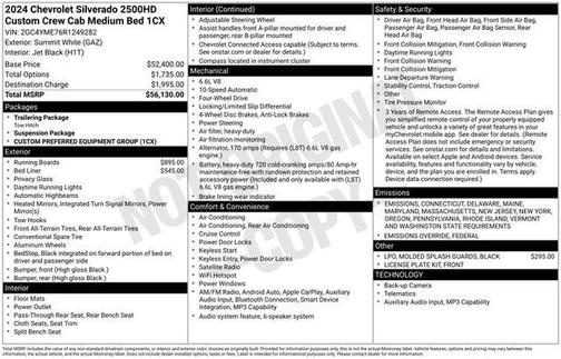 2024 Chevrolet Silverado 2500 Custom
