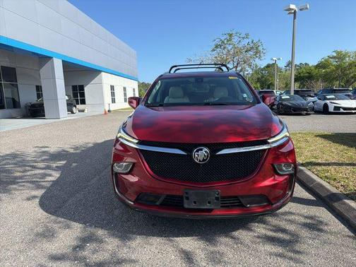 Cherry Red Tintcoat 2023 Buick Enclave Essence AWD