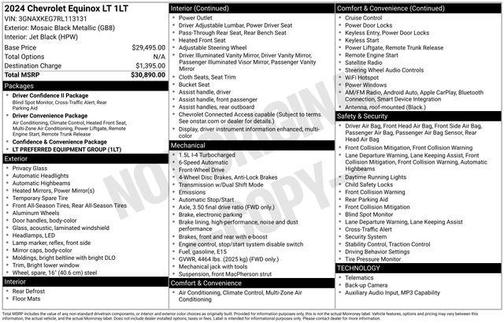 2024 Chevrolet Equinox 1LT