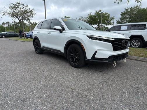 sparkle silver metallic 2023 Honda CR-V EX