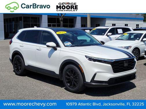 sparkle silver metallic 2023 Honda CR-V EX