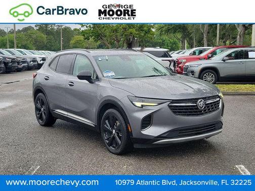 Satin Steel Metallic 2021 Buick Envision FWD Essence