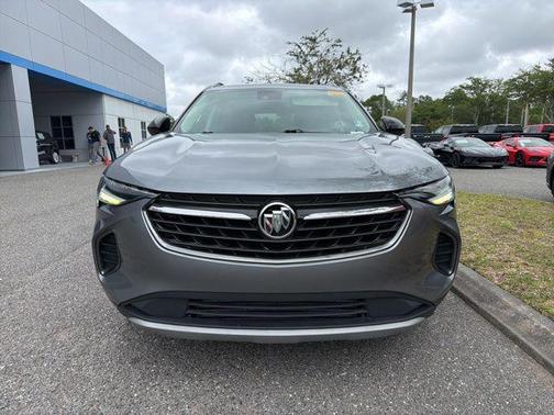 Satin Steel Metallic 2021 Buick Envision FWD Essence