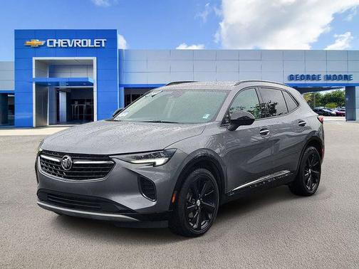 Satin Steel Metallic 2021 Buick Envision FWD Essence