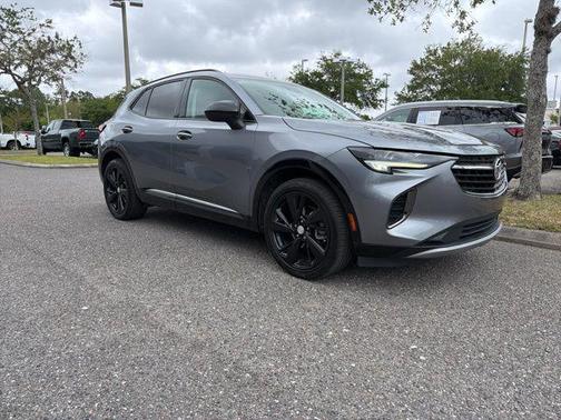 Satin Steel Metallic 2021 Buick Envision FWD Essence