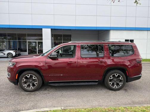 Velvet Red Pearlcoat 2024 Jeep Wagoneer Series III 4x4