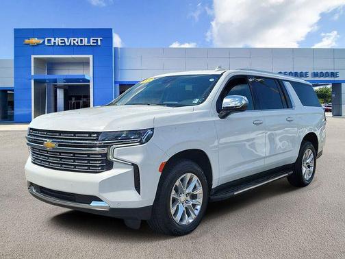 Summit White 2023 Chevrolet Suburban Premier