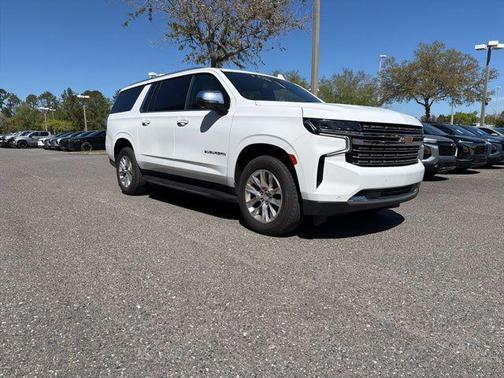 Summit White 2023 Chevrolet Suburban Premier