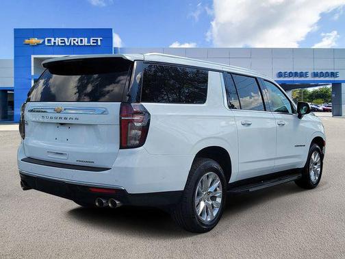 Summit White 2023 Chevrolet Suburban Premier