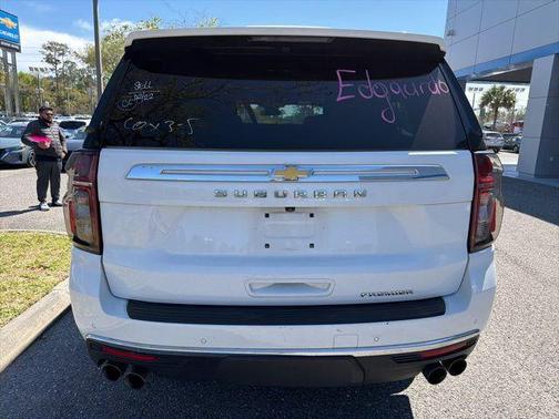 Summit White 2023 Chevrolet Suburban Premier