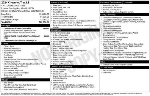 2024 Chevrolet Trax LS