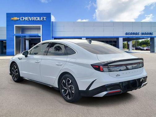 Serenity White 2025 Hyundai SONATA SEL