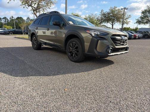 Autumn Green Metallic 2025 Subaru Outback Onyx Edition