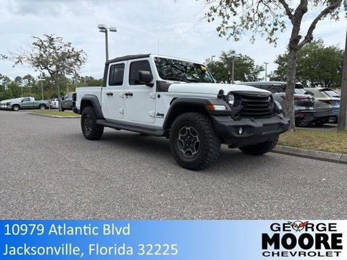 Bright White Clearcoat 2021 Jeep Gladiator Sport