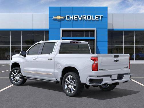 Polar White Tricoat 2026 Chevrolet Silverado 1500 High Country
