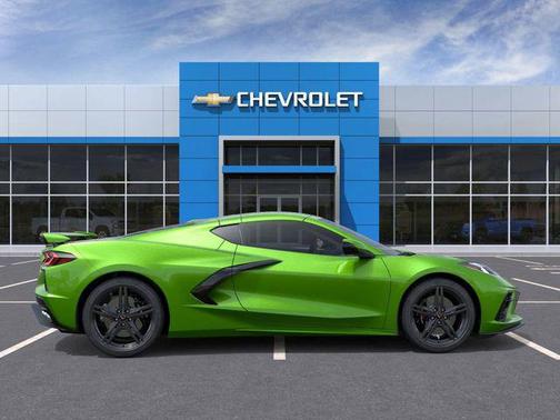 Roswell Green Metallic 2026 Chevrolet Corvette Stingray w/1LT