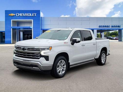 Summit White 2022 Chevrolet Silverado 1500 LTZ