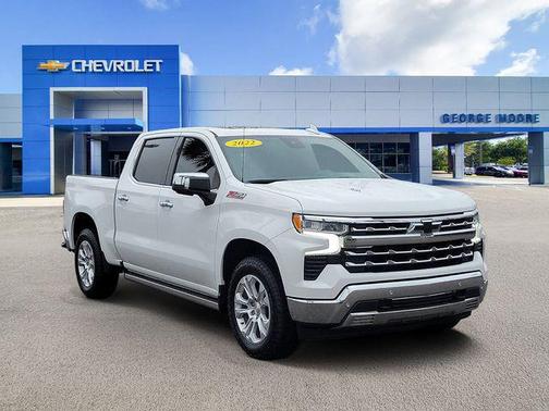 Summit White 2022 Chevrolet Silverado 1500 LTZ