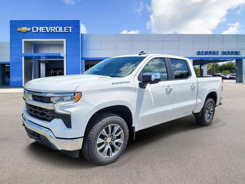 Summit White 2026 Chevrolet Silverado 1500 LT