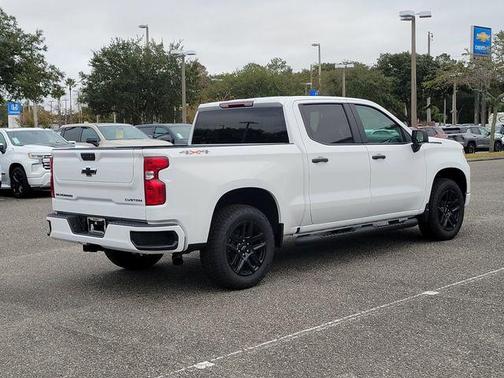 Summit White 2026 Chevrolet Silverado 1500 Custom