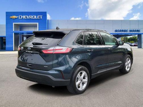 Stone Blue Metallic 2024 Ford Edge SE