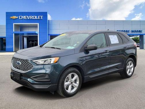 Stone Blue Metallic 2024 Ford Edge SE