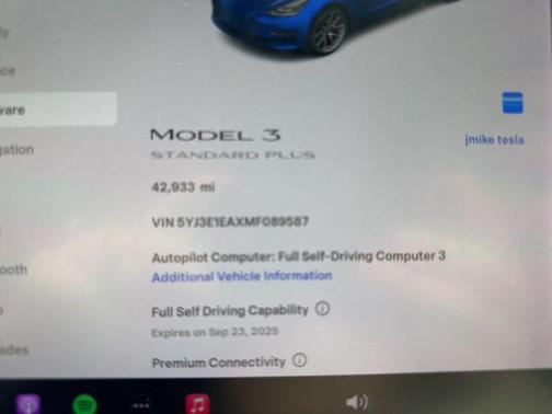 2021 Tesla Model 3 Standard Range Plus