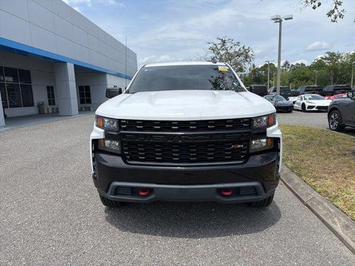 Summit White 2021 Chevrolet Silverado 1500 Custom Trail Boss