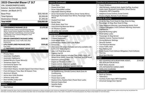 2023 Chevrolet Blazer 2LT