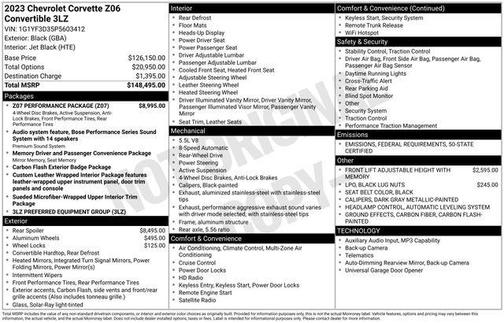 2023 Chevrolet Corvette Z06