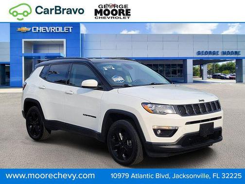 White Clearcoat 2020 Jeep Compass Latitude